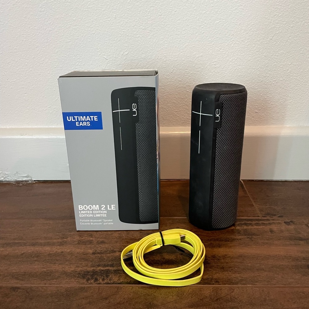 Used Ultimate Ears BOOM 2 Phantom Limited Edition Portable Bluetooth Speaker